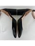 J.Crew 100% Leather Black Heels Size 7 1/2 - photo 7