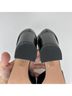 J.Crew 100% Leather Black Heels Size 7 1/2 - photo 9