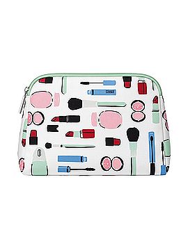 Clinique x Kate Spade New York Travel Bag Pouch Cosmetics Makeup Bag (view 2)