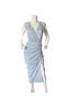 Veronica Beard Floral Blue White Cocktail Dress Size 4 - photo 5