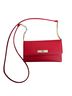 Title Unknown 100% Leatherette Solid Red Leather Clutch One size - photo 1