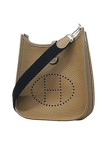 Hermès Hermes Shoulder Bag Evelyne TPM Taurillon Clemence Etoupe D Stamp Women's (view 1)