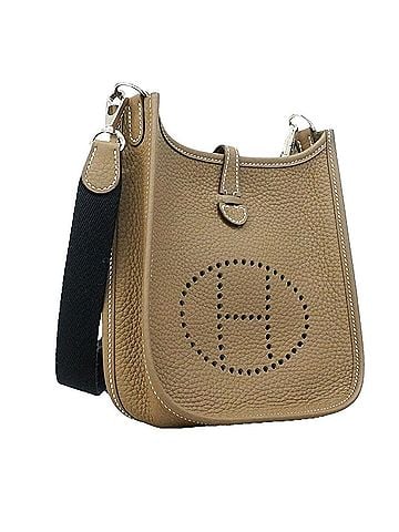 Hermès Hermes Shoulder Bag Evelyne TPM Taurillon Clemence Etoupe D Stamp Women's (view 2)