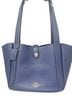 Coach Blue Leather Tote One size - photo 1