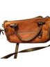 Title Unknown Brown Leather Crossbody Bag One size - photo 2