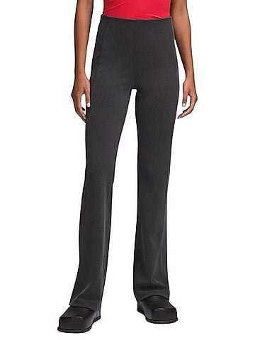 Lululemon Athletica Ribbed Softstreme Flare Pant Fleece Pants (view 1)