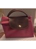 Longchamp Red Orange Leather Tote One size - photo 3