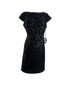 Adrianna Papell Sequin Lace Shift Dress Cocktail Dress (view 2)