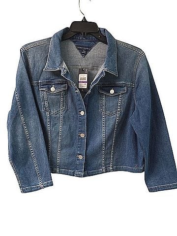 Tommy Hilfiger Cropped Denim Jacket Jacket (view 1)