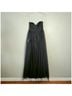 Lulus 100% Polyester Solid Black Cocktail Dress Size L - photo 4