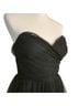Lulus 100% Polyester Solid Black Cocktail Dress Size L - photo 2