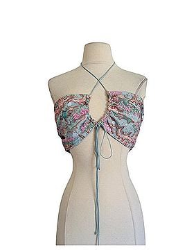 For Love & Lemons Monique Sequin Bra Top Tank Top (view 2)