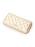 Chanel Gold L-Gusset Zip Wallet One size - photo 1