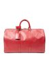 Louis Vuitton Red Keepall Black Stitching 45 One size - photo 1
