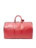 Louis Vuitton Red Keepall Black Stitching 45 One size - photo 5