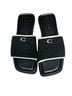 Coach Solid Black White Sandals Size 7 - photo 1