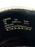 Coach Solid Black White Sandals Size 7 - photo 8