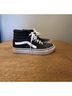 Vans Black White Sneakers Size 8 - photo 3