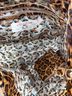 Big Buddha Leopard Print Black Brown Tote One size - photo 4