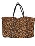 Big Buddha Leopard Print Black Brown Tote One size - photo 1
