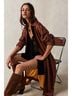 Free People Brown Coat Size S - photo 4