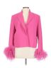 Zara 100% Polyester Pink Zara Blazer Size L - photo 1