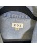 Pol 100% Cotton Solid Blue Denim Vest Size M - photo 3