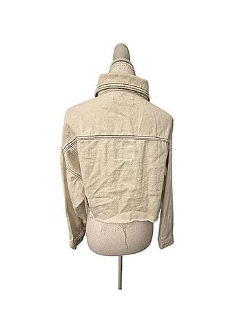 Missguided Denim Contrast Stitch Co-Ord Jacket Jacket (view 2)