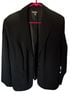 Apt. 9 63% Polyester 33% Rayon 4% Spandex 100% Polyester Black Blazer Size 18 - photo 1