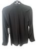 Trouve 100% Polyester Solid Black Blouse Size XS - photo 2