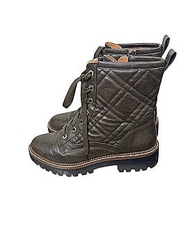 Nordstrom Quilted Moto Lace-Up Combat Boots Boots (view 2)