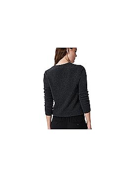 Quince Mongolian Cashmere Minimalist Essential Cashmere Pullover Sweater (view 2)
