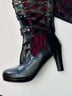Alternative Apparel Black Red Heels Size 10 - photo 5