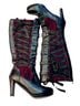 Alternative Apparel Black Red Heels Size 10 - photo 1