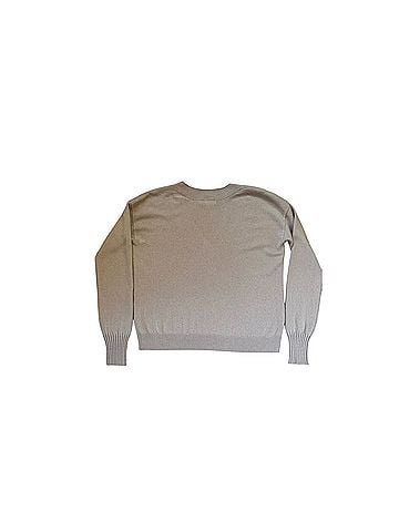 Intermix Classic Camel Cashmere Luxury  Cashmere Pullover Sweater (view 2)