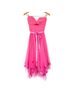 Cache Pink Multi Color Cocktail Dress Size 6 - photo 1