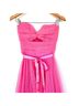 Cache Pink Multi Color Cocktail Dress Size 6 - photo 5