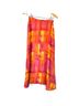 Cache Floral Orange Pink Casual Skirt Size 6 - photo 12