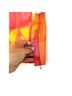 Cache Floral Orange Pink Casual Skirt Size 6 - photo 8