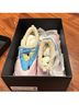 Coach Pink Blue Yellow Sneakers Size 7 1/2 - photo 8