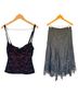 Cache 100% Nylon 100% Polyester Black Red Casual Dress Size M - photo 1