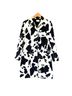 Cache Animal Print Black White Coat Size S - photo 1