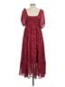 Torrid 100% Polyester Paisley Pink Torrid Cocktail Dress Size L - photo 2