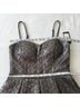 Guess Graphic Silver Cocktail Dress Size 6 - photo 4