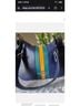 Coach Stripes Black Green Orange Leather Hobo One size - photo 3