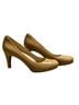 Naturalizer 100% Patent Leather Tan Heels Size 7 1/2 - photo 4