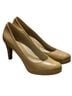 Naturalizer 100% Patent Leather Tan Heels Size 7 1/2 - photo 3
