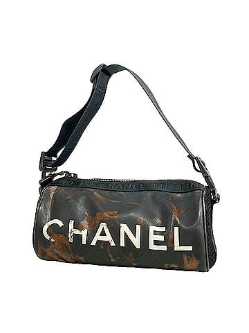 Chanel Chanel Sport Rubber Shoulder Bag, Black, Women's (view 1)