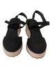 Eileen Fisher Black Wedges Size 10 - photo 2