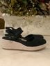 Eileen Fisher Black Wedges Size 10 - photo 3
